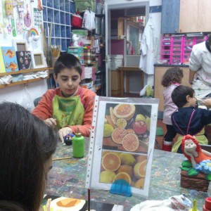 Taller Pintura 24 Aitzi Haur Eskola Apoyo Escolar Y Ludoteka En